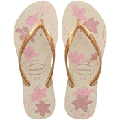 HAVAIANAS SLIM ORGANIC BEGE / DOURADO 35/36