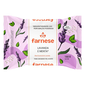 SABONETE FARNESE LAVANDA E MENTA 180GR