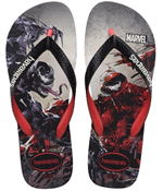 HAVAIANAS TOP MARVEL VERMELHO RUBI / PRETO 45/46