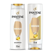 KIT PANTENE SHAMPOO 175ML + CONDICIONADOR HIDRATACAO 175ML