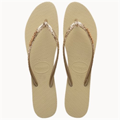 HAVAIANAS SLIM GLITTER II AREIA 37 / 38