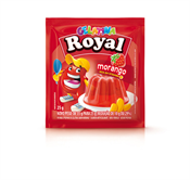 GELATINA ROYAL MORANGO 25GR