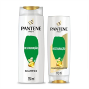 KIT PANTENE SHAMPOO 350ML+CONDICIONADOR RESTAURACAO 175ML