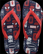 HAVAIANAS TOP MARVEL LOGOMANIA MARINHO 45/46