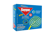 BAYGON ESPIRAL METAL C/10UN