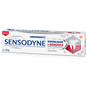 CREME DENTAL SENSODYNE SENSIBILIDADE & GENGIVAS WHITENING 100GR