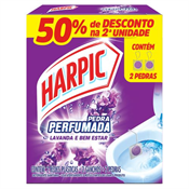 HARPIC PEDRA SANITARIA LAVANDA 57 GR PROMO