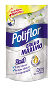 CERA LIQUIDA POLIFLOR MAXIMO BRILHO SACHE INCOLOR 500ML