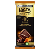 LACTA 40% CACAU AMENDOAS E CARAMELO 85GR