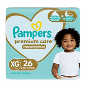 FRALDA PAMPERS PREMIUM CARE XG 26UN MEGA