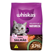 WHISKAS ADULTO SALMAO 2,7KG