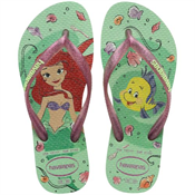 HAVAIANAS KIDS SLIM PRINCESS VERDE / VERDE CHA 27/28