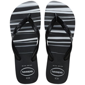 HAVAIANAS TOP BASIC PRETO / PRETO / PRETO / BRANCO 37/38