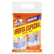 MR MUSCULO 5 EM 1 BANHEIRO APARELHO 500ML + REFIL 400ML 50% DESCONTO