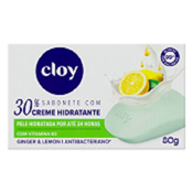 SABONETE HIDRATANTE CLOY GINGER & LEMON ANTIBAC 80GR