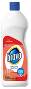 CERA BRAVO BRILHO PRATICO VERMELHA 750ML
