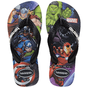 HAVAIANAS KIDS TOP MARVEL II PRETO 35/36