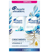 KIT HEAD SHOULDERS SHAMPOO 200ML + SHAMPOO 200ML CRESCIMENTO