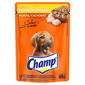 CHAMP FILHOTE FRANGO 85G SACHE