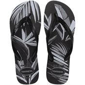 HAVAIANAS ALOHA PRETO / PRETO / CINZA 37/38
