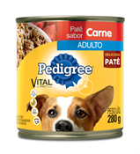 PEDIGREE ADULTO CARNE 280GR LATA