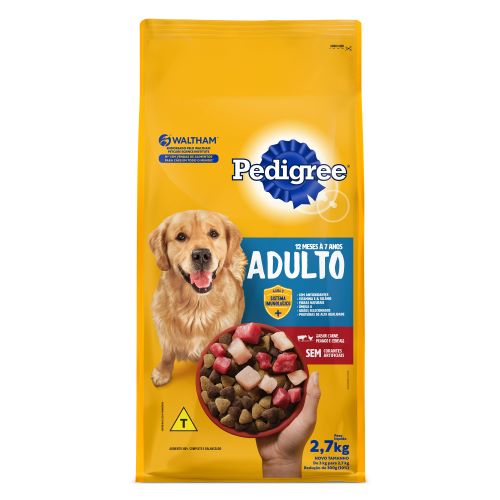 PEDIGREE CARNE FRANGO CEREAIS 2,7KG