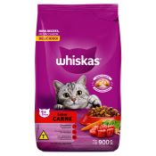 WHISKAS ADULTO CARNE 900GR
