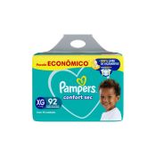 FRALDA PAMPERS CONFORTSEC XG 92UN MAX