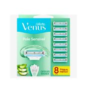 CARGA DEPILAR VENUS PELE SENSIVEL C/8