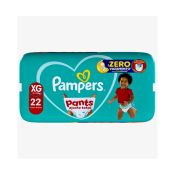 FRALDA PAMPERS CONFORTSEC PANTS XG 22UN MEGA