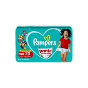 FRALDA PAMPERS CONFORTSEC PANTS XXXG 20UN MEGA