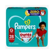 FRALDA PAMPERS CONFORTSEC PANTS G 28UN MEGA