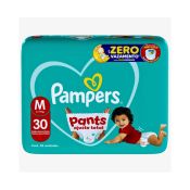 FRALDA PAMPERS CONFORTSEC PANTS M 30UN MEGA