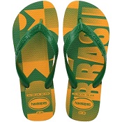 HAVAIANAS TOP VAI BRASIL AMARELO 29/30