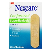 CURATIVO RESPIRAVEL SUPERFLEXIVEL NEXCARE 20 UN