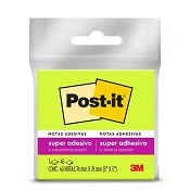 BLOCO DE NOTAS ADESIVAS VERDE POST-IT 76MM X 76MM 45 FOLHAS
