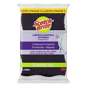 ESPONJA LIMPEZA EXTREMA SCOTCH-BRITE ANTIBAC LEVE 4 PAGUE 3