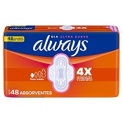 ABS ALWAYS DIA BASICO C/ABAS SUAVE C/48 LEVE MAIS PAGUE MENOS