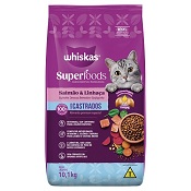 WHISKAS SUPERFOODS DRY CASTR SAL10,1KG