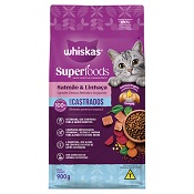 WHISKAS SUPERFOODS DRY CASTR SALM 900G