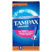 ABS INTERNO TAMPAX MUITO INTENSO COM APLICADOR C/8