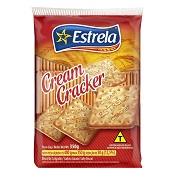 BISCOITO CREAM CRACKER ESTRELA 350GR