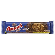BISCOITO COOKIE BAUNILHA C/ GOTAS CHOCOLATE AMORI 80GR
