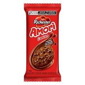 BISCOITO COOKIE CHOCOLATE C/ GOTAS CHOCOLATE AMORI 40GR