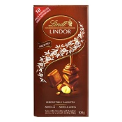 LINDOR SINGLES AO LEITE COM AVELA 100GR