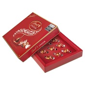 LINDOR CAIXA PRESENTE AO LEITE 112GR