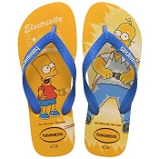 HAVAIANAS SIMPSONS AMARELO CAJA 35/36