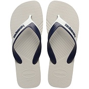 HAVAIANAS DUAL MARINHO / BRANCO / BRANCO 39/40