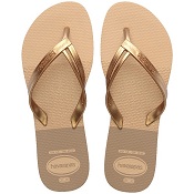 HAVAIANAS ELEGANCE PRINT DOURADO 35/36