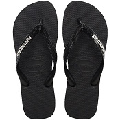HAVAIANAS TOP LOGO POP UP PRETO 39/40